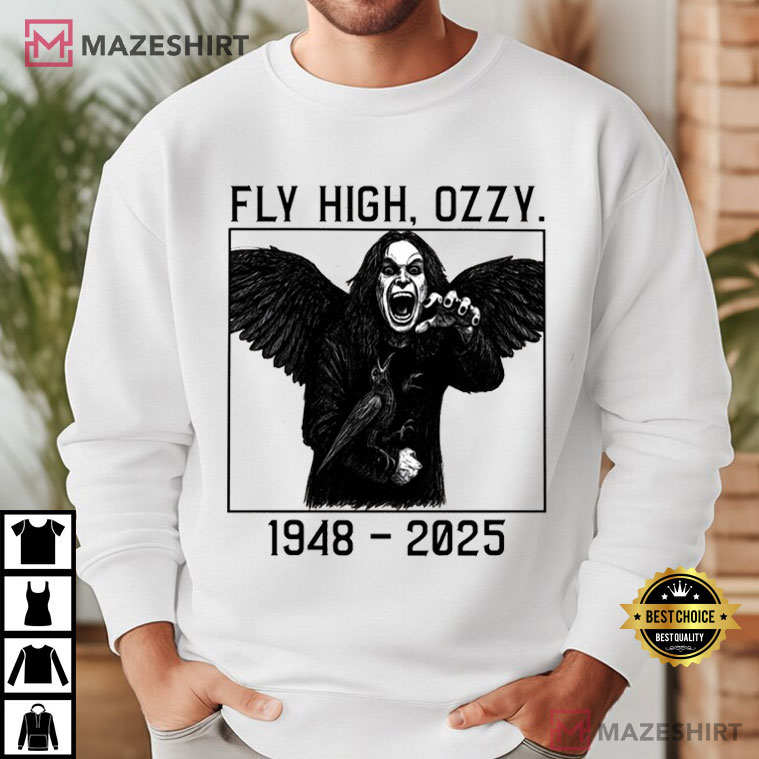 RIP Ozzy Osbourne Black Sabbath Fan Gift Metal Rock T-Shirt RIP Ozzy Osbourne Black Sabbath Fan Gift Metal Rock T-Shirt