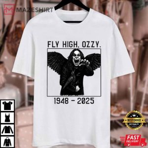 RIP Ozzy Osbourne Black Sabbath Fan Gift Metal Rock T Shirt (2)