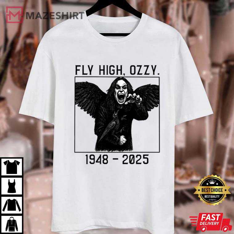 RIP Ozzy Osbourne Black Sabbath Fan Gift Metal Rock T-Shirt RIP Ozzy Osbourne Black Sabbath Fan Gift Metal Rock T-Shirt