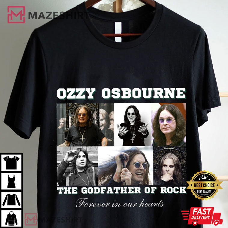 Ozzy Osbourne The Godfather Of Rock Prince Of Darkness Fan Gift T-Shirt Ozzy Osbourne The Godfather Of Rock Prince Of Darkness Fan Gift T-Shirt