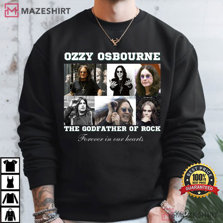 Ozzy Osbourne The Godfather Of Rock Prince Of Darkness Fan Gift T-Shirt Ozzy Osbourne The Godfather Of Rock Prince Of Darkness Fan Gift T-Shirt