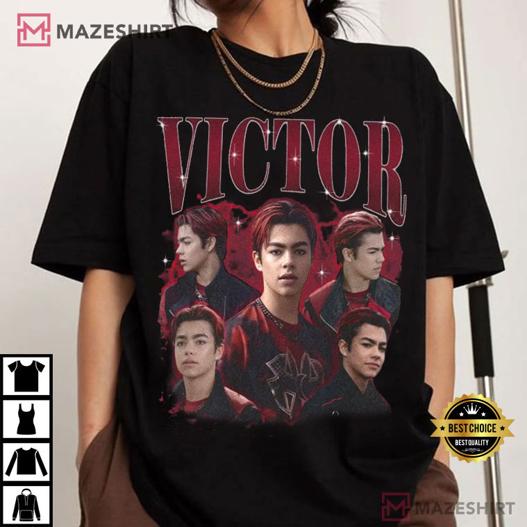 Victor Disney Channel Zombies 4 Movie Characters Vintage T-Shirt Victor Disney Channel Zombies 4 Movie Characters Vintage T-Shirt