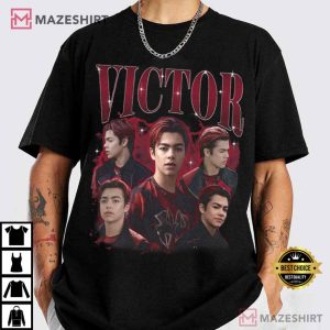 Victor Disney Channel Zombies 4 Movie Characters Vintage T-Shirt