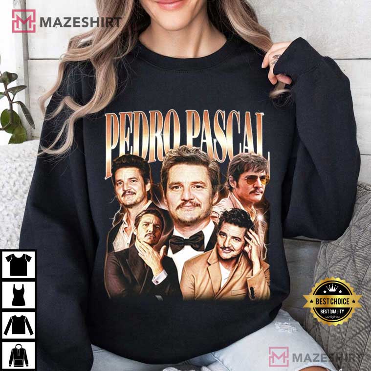 Pedro Pascal Actor Movie Vintage Bootleg Fan Gift T-Shirt Pedro Pascal Actor Movie Vintage Bootleg Fan Gift T-Shirt