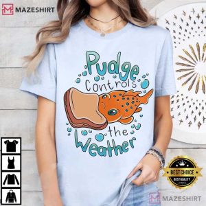 Disney Lilo And Stitch Pudge Controls The Weather Matching T Shirt (1)