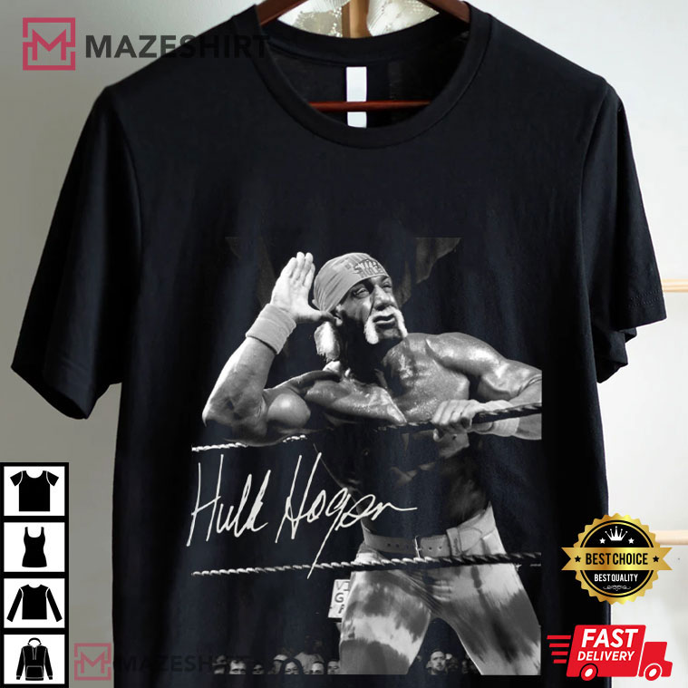 Hulk Hogan Wrestling Star WWE Vintage Bootleg T-Shirt Hulk Hogan Wrestling Star WWE Vintage Bootleg T-Shirt