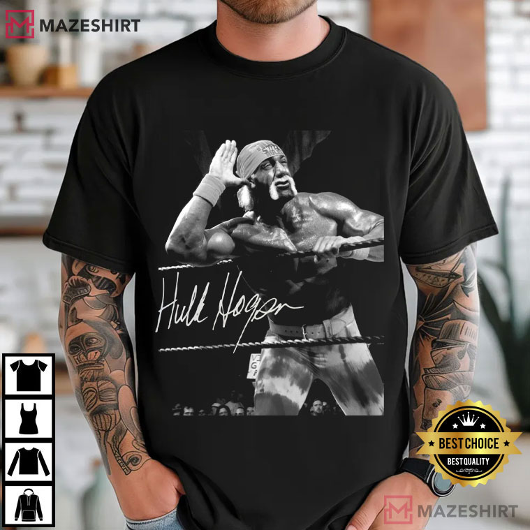 Hulk Hogan Wrestling Star WWE Vintage Bootleg T-Shirt Hulk Hogan Wrestling Star WWE Vintage Bootleg T-Shirt