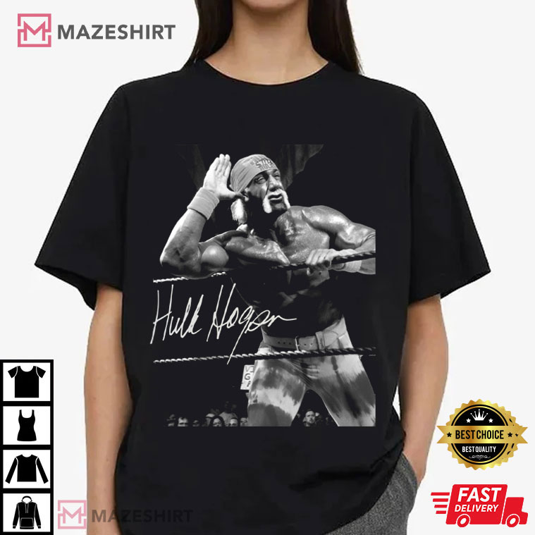 Hulk Hogan Wrestling Star WWE Vintage Bootleg T-Shirt Hulk Hogan Wrestling Star WWE Vintage Bootleg T-Shirt