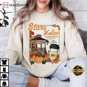 Stars Hollow Luke's Diner Autumn Festival Gilmore Girls T Shirt (4)