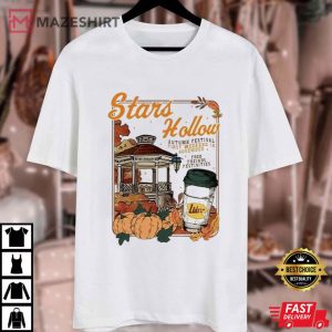 Stars Hollow Luke's Diner Autumn Festival Gilmore Girls T Shirt (1)