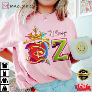 Descendants Zombies World Tour Disney The Rise Of Red Group T Shirt (3)