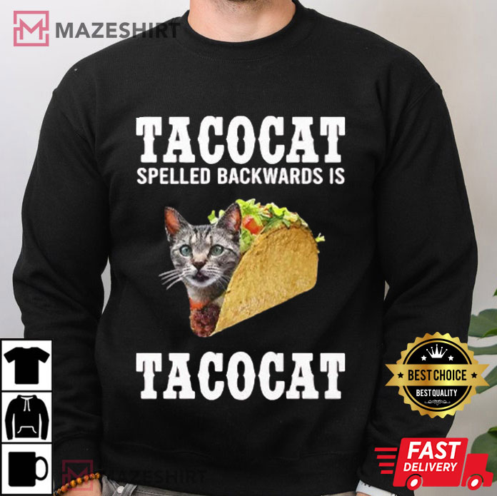 Joe Burrow Tacocat Spelled Backwards Is Tacocat Funny T-Shirt Joe Burrow Tacocat Spelled Backwards Is Tacocat Funny T-Shirt