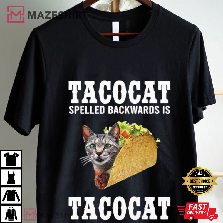 Joe Burrow Tacocat Spelled Backwards Is Tacocat Funny T-Shirt Joe Burrow Tacocat Spelled Backwards Is Tacocat Funny T-Shirt
