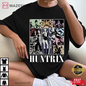 Kpop Demon Hunters Huntrix Girl Kpop Idol Group T Shirt (2)