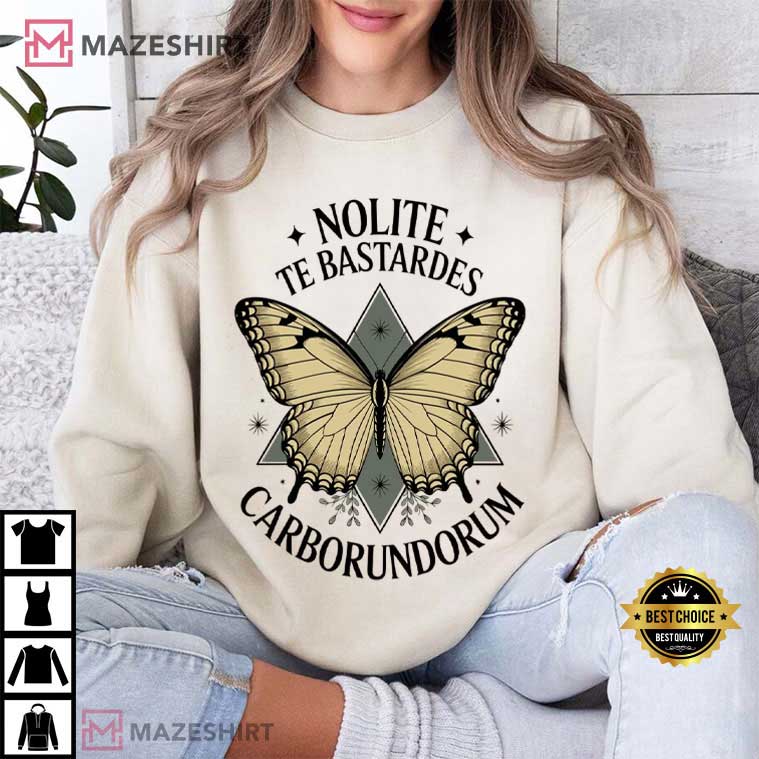 Nolite Te Bastardes Carborundorum Women's Rights Feminist T-Shirt Nolite Te Bastardes Carborundorum Women's Rights Feminist T-Shirt