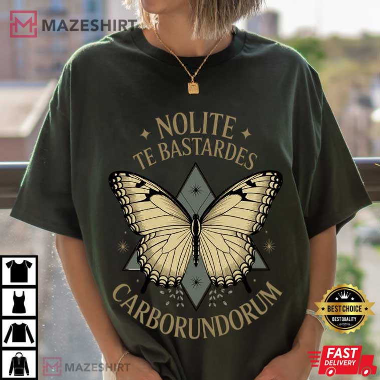 Nolite Te Bastardes Carborundorum Women's Rights Feminist T-Shirt Nolite Te Bastardes Carborundorum Women's Rights Feminist T-Shirt