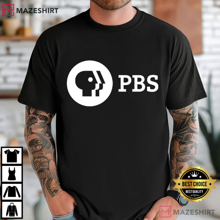 PBS Support Public Broadcasting Service Vintage T-Shirt PBS Support Public Broadcasting Service Vintage T-Shirt