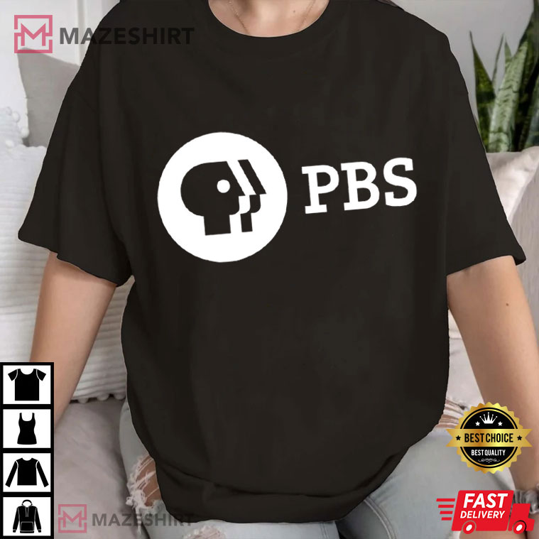 PBS Support Public Broadcasting Service Vintage T-Shirt PBS Support Public Broadcasting Service Vintage T-Shirt