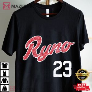 Ryne Sandberg Ryno Number 23 Vintage Chicago Cubs Baseball MLB T Shirt (1)