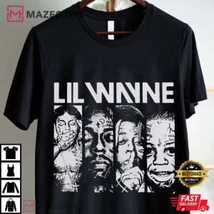 Lil Wayne Rapper 2025 North America Tour Fan Gift T Shirt (1)