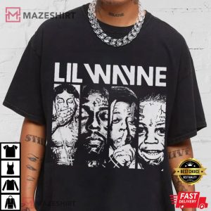 Lil Wayne Rapper 2025 North America Tour Fan Gift T Shirt (2)
