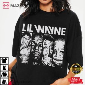 Lil Wayne Rapper 2025 North America Tour Fan Gift T Shirt (3)