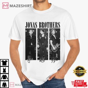 Jonas Bros 20th Annivesary Tour 2025 Vintage Fan Gift T Shirt (2)