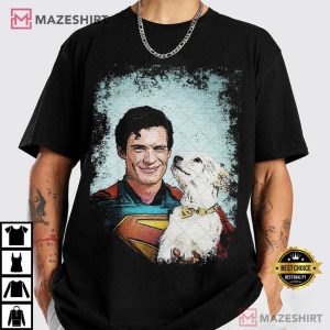 Clark Kent And Krypto Dog Superhero Movie Limited Vintage T Shirt (1