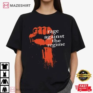Anti Trump Rage Against The Regime Protests T Shirt (4)
