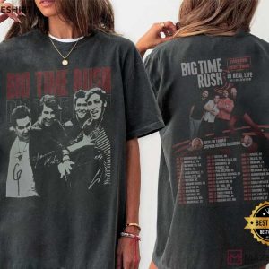 Big Time Rush In Real Life Worldwide Tour Concert 2025 T-Shirt