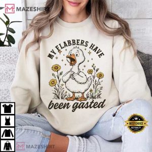 My Flabbers Have Been Gasted Funny Meme Goose T Shirt (4)