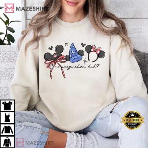 Disney Fantasia Sorcerer Mickey Mouse Magic Wizard T Shirt (4)