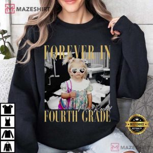 Forever In Fourth Grade Personalised Custom Teacher Gift T Shirt (4)
