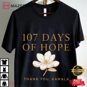 Kamala Harris 107 Days Of Hope Thank You Kamala Political Memoir T Sh (1)