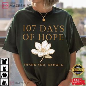 Kamala Harris 107 Days Of Hope Thank You Kamala Political Memoir T (3)