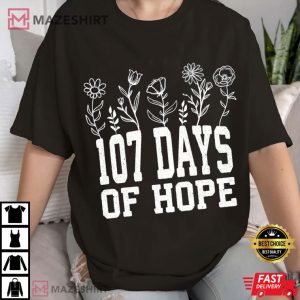 Kamala Harris 107 Days Of Hope Floral Hopeful Positive Vibes T Shirt (4)