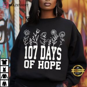 Kamala Harris 107 Days Of Hope Floral Hopeful Positive Vibes T Shirt (2)