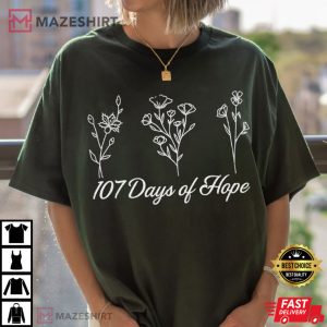 Kamala Harris 107 Days Of Hope Floral Hope Political Memoir T Shirt (3)