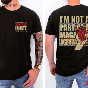 Green Day Don’t Wanna Be An American Idiot Political Anti Maga T-Shirt