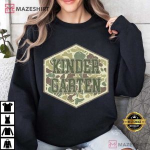 Back To School Camo School Kindergarten Custom T Shirt (4)