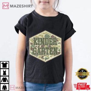 Back To School Camo School Kindergarten Custom T Shirt (2)