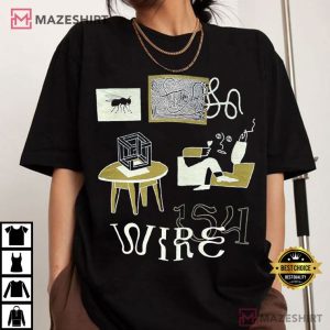 Wire Album Music Punk Rock Fan Art Fan Gift T-Shirt
