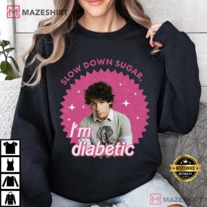 Nick Slow Down Sugar I'm Diabetic Vintage 20th Anniversary Of Jonas Br (1)