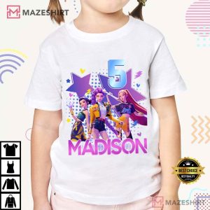 KPop Demon Hunters Mira Zoey Rumi Fan Gift Personalized T Shirt (2)