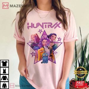 Kpop Demon Hunters Huntrix Rumi Mira And Zoey Movie Fan Gift T Shirt