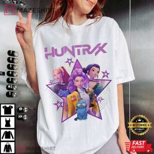 Kpop Demon Hunters Huntrix Rumi Mira And Zoey Movie Fan Gift T-Shirt