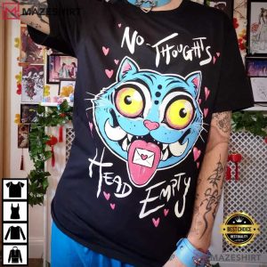 Kpop Demon Hunters Derpy Tiger No Thoughts Head Empty T Shirt (4)