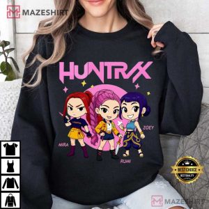 Huntrix KPop Demon Hunters Kids Back To School Kindergarten Teacher T Shirt (3)