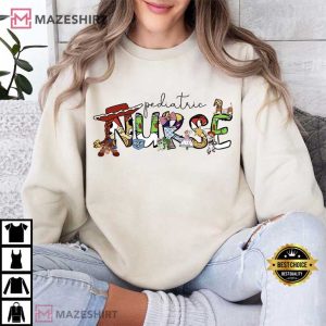 Pediatric Nurse Toy Story PICU Holiday Cute Christmas T Shirt (1)