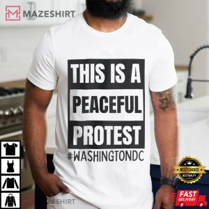 This Is A Peaceful Protest Free DC Hands Off T Shirt (3)